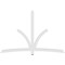 Ekena Millwork Davenport Architectural Grade PVC Gable Bracket, 96"W x 64"H x 2"D x 4"F, 16/12 Pitch GBP096X64X0204DAV00 - alternate 4